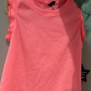 NWT Girls Size 5 Pixielane Sleeveless Ruffle Trim Tank